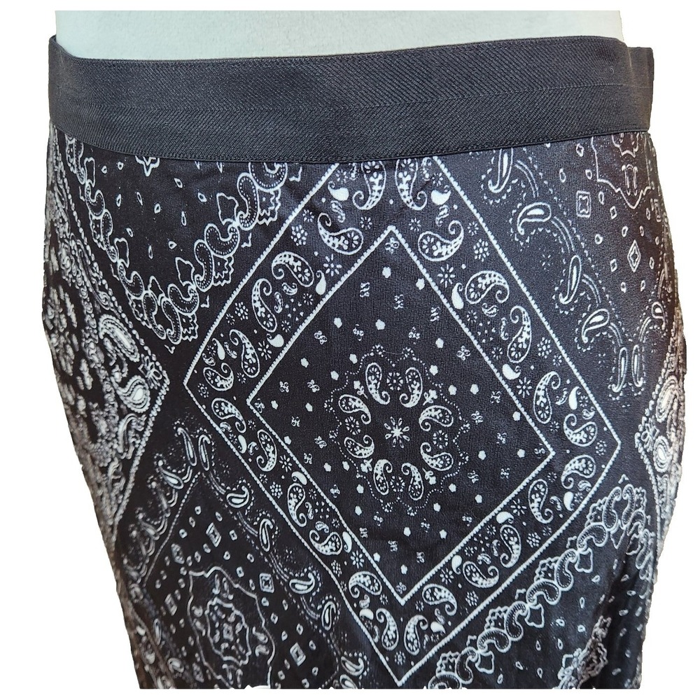 Rails‎ Womens Medium Midi Skirt  Black Festival Flowy Boho Whimsigoth NEW NWT - Picture 2 of 16